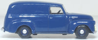 Oxford 87CV50006 1950 Chevrolet Panel Van, Mariner Blue, 1:87 scale, passenger-side profile