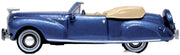 Oxford 87LC41007 1941 Lincoln Continental Convertible, Darian Blue/Tan, 1:87 scale, driver-side profile