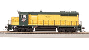 Broadway Limited Imports HO EMD GP35, CNW 827, Green & Yellow, Paragon4 Sound/DC/DCC — product view 1