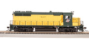 Broadway Limited Imports HO EMD GP35, CNW 827, Green & Yellow, Paragon4 Sound/DC/DCC — product view 2