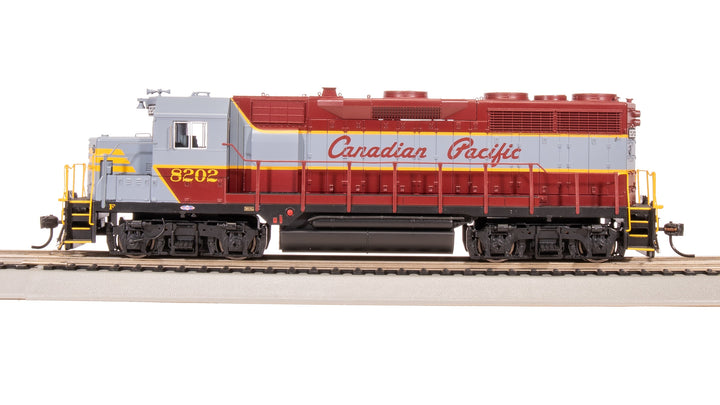 Broadway Limited Imports HO EMD GP35, CP 8202, Maroon & Gray w/ Early Roadnumber, No-Sound / DCC-Ready — product view 1