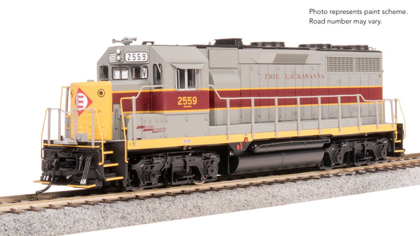 Broadway Limited Imports HO EMD GP35, EL 2559, As-Delivered Gray/Maroon/Yellow, Paragon4 Sound/DCC/DC — product view 1
