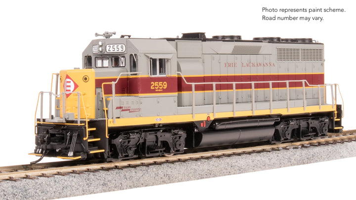 Broadway Limited Imports HO EMD GP35, EL 2559, As-Delivered Gray/Maroon/Yellow, Paragon4 Sound/DCC/DC — product view 1