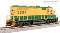 Broadway Limited Imports HO EMD GP35, RDG 3630, Yellow & Green, Paragon4 Sound/DCC/DC — product view 2