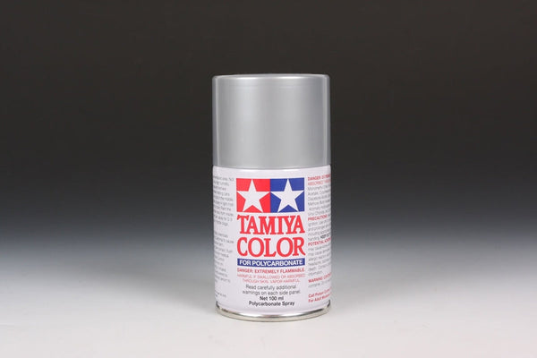 Tamiya PS-48 Metallic Silver (Chrome) Polycarbonate Spray Paint — exact product reference