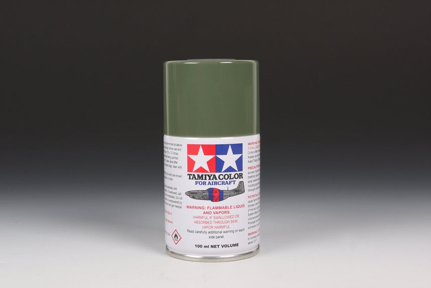 Tamiya AS-14 Olive Drab Aircraft Spray Paint — exact product view