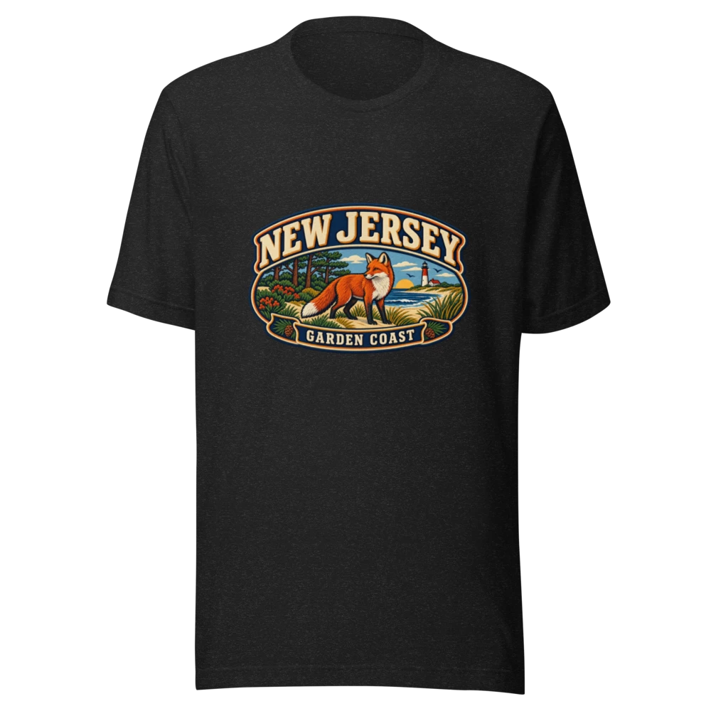 New Jersey State Heritage Premium T-Shirt product mockup
