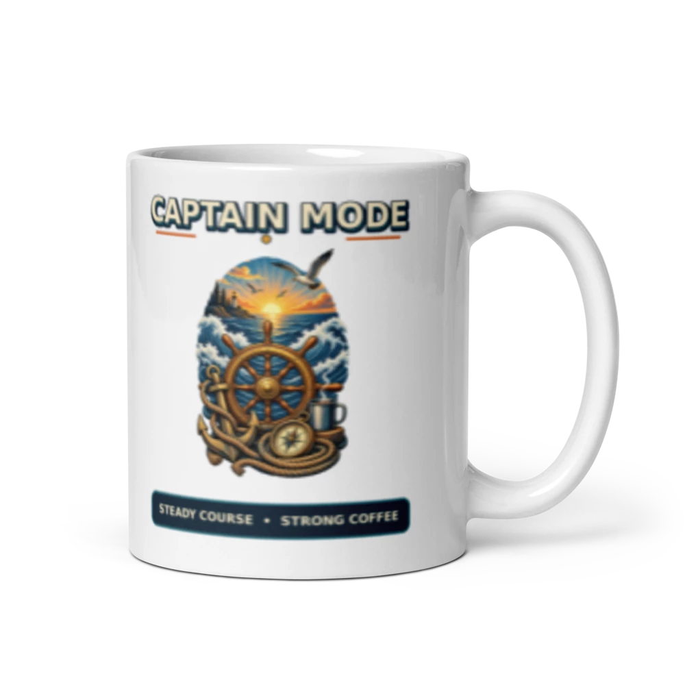 Captain Mode / Steady Course Strong Coffee product mockup