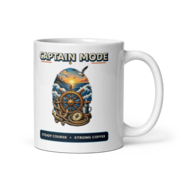 Captain Mode / Steady Course Strong Coffee product mockup
