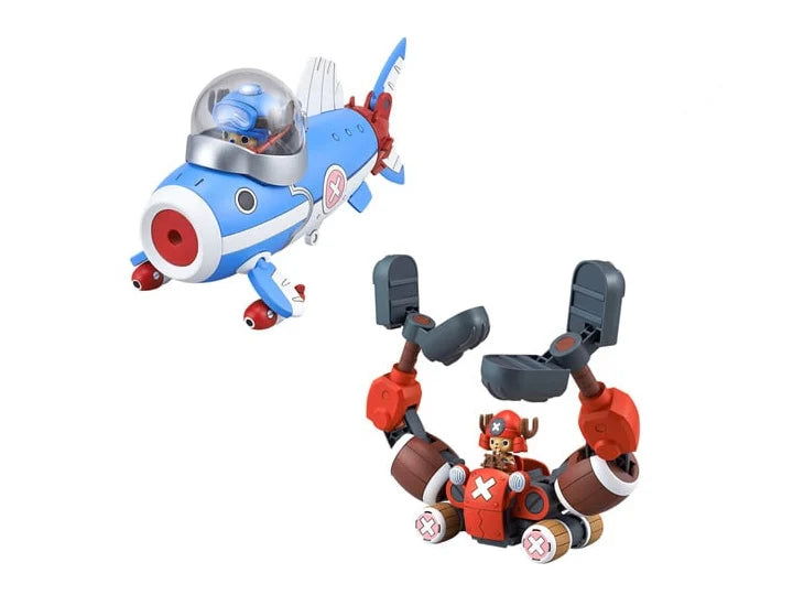 Bandai One Piece Chopper Robo 03 Chopper Submarine & 05 Chopper Crane Model Kit Set — product view 1
