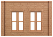 DPM N Scale Modulars System(TM) (Plastic) -- Street/Dock Level Entry Doors pkg(3) 3-1/2" Wide x 1-13/32" High (8.7 x 3. (60104) product view 3