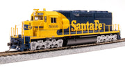 Broadway Limited Imports HO EMD SD40, ATSF 5006, Blue/Yellow Warbonnet, No-Sound / DCC-Ready — product view 5