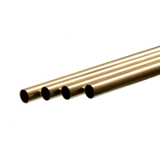Round Brass Tube: 13/32" OD x 0.014" Wall x 36" Long (4 Pieces) — exact K&S Engineering product view