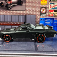 Loose Hot Wheels - Chevy El Camino - Satin Black