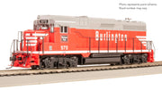 Broadway Limited Imports HO EMD GP30, CBQ 970, Chinese Red, Paragon4 Sound/DC/DCC — product view 3