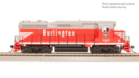 Broadway Limited Imports HO EMD GP30, BN 2250, CBQ Chinese Red w/ BN patch, Paragon4 Sound/DC/DCC — product view 2