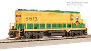 Broadway Limited Imports HO EMD GP30, RDG 5520, Green & Yellow, Paragon4 Sound/DC/DCC — product view 4