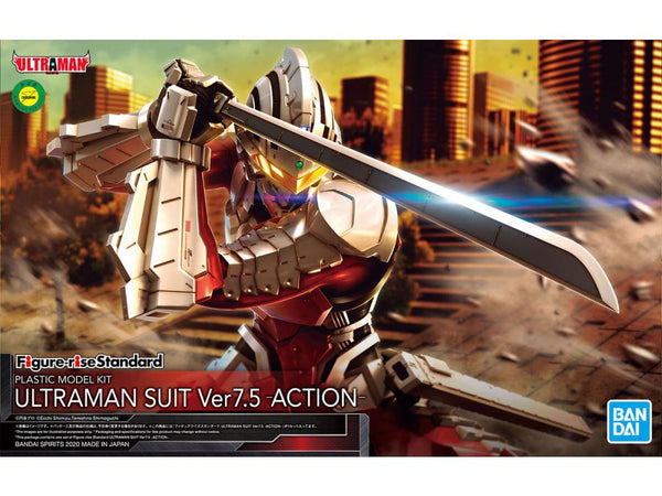 Bandai Ultraman Figure-rise Standard Ultraman (Suit Ver. 7.5) Action Ver. Model Kit — product view 2