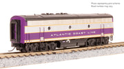 Broadway Limited Imports N EMD F3B, ACL 343B, Purple & Silver, Paragon4 Sound/DC/DCC — product view 4