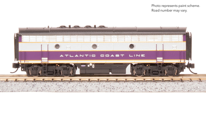 Broadway Limited Imports N EMD F3B, ACL 343B, Purple & Silver, Paragon4 Sound/DC/DCC — product view 1