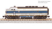 Broadway Limited Imports N EMD F3 A/B, Demo 754A1/754B1, Blue & Aluminum, A-unit Paragon4 Sound/DC/DCC, Unpowered B — product view 3