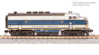 Broadway Limited Imports N EMD F3 A/B, Demo 754A1/754B1, Blue & Aluminum, A-unit Paragon4 Sound/DC/DCC, Unpowered B — product view 4
