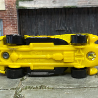 Loose Hot Wheels 1990 - Ferrari 250 Convertible - Yellow 7