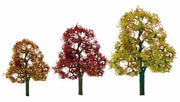JTT Scenery Products 92133 Autumn Deciduous Trees, 4" to 5" (4) — exact product view