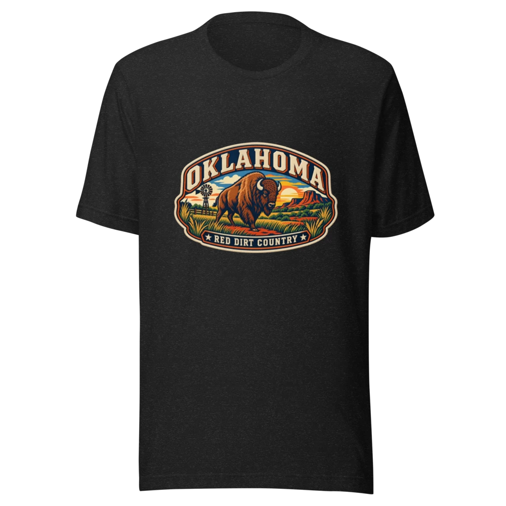 Oklahoma State Heritage Premium T-Shirt product mockup