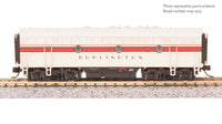 Broadway Limited Imports N EMD F7 AB, CBQ 169A/169B, A-unit Paragon4 Sound/DC/DCC, Unpowered B — product view 5
