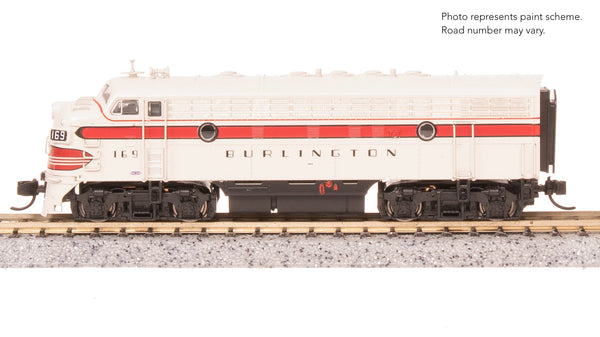 Broadway Limited Imports N EMD F7A, CBQ 169C, Paragon4 Sound/DC/DCC — product view 1