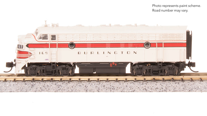 Broadway Limited Imports N EMD F7A, CBQ 169C, Paragon4 Sound/DC/DCC — product view 1