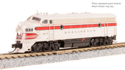 Broadway Limited Imports N EMD F7A, CBQ 169C, Paragon4 Sound/DC/DCC — product view 3