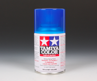 Tamiya TS-72 Clear Blue Spray Paint 100ml - 85072 - view 2