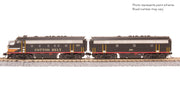 Broadway Limited Imports N EMD F7AB, Cotton Belt 927/928, Black Widow Scheme, A-unit Paragon4 Sound/DC/DCC, Unpowered B — product view 1