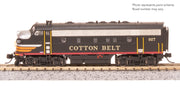 Broadway Limited Imports N EMD F7A, Cotton Belt 931, Black Widow Scheme, Paragon4 Sound/DC/DCC — product view 1