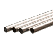 Round Aluminum Tube: 7/16" OD x 0.035" Wall x 36" Long (4 Pieces) — exact K&S Engineering product reference