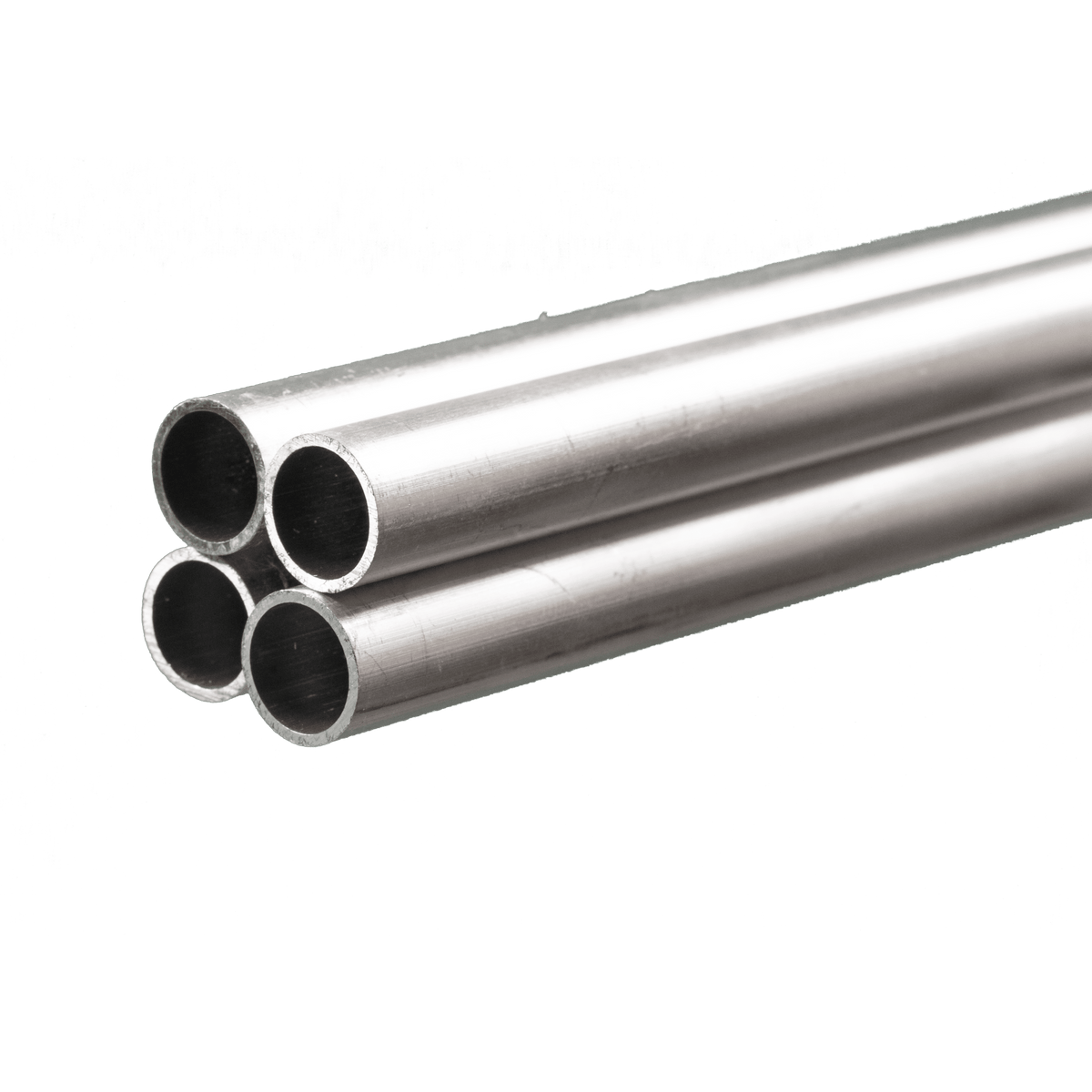 Round Aluminum Tube: 1/2" OD x 0.035" Wall x 36" Long (4 Pieces) — exact K&S Engineering product reference