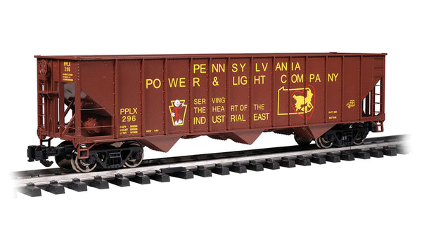 Bachmann Large Scale Bethlehem Steel 100-Ton Hopper Pennsylvania Power & Light #296 #93651 - exact product image