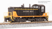 Broadway Limited Imports N EMD SW7 Switcher, Cotton Belt 1057, Black & Orange, No-Sound / DCC-Ready — product view 1