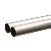 Round Aluminum Tube: 5/8" OD x 0.016" Wall x 36" Long (2 Pieces) — exact K&S Engineering product image