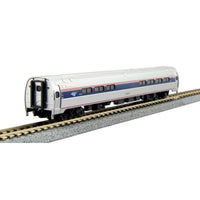 Kato N Scale Budd Amfleet I Set B Cafe and Coach Amtrak Phase VI 2-Car Set — exact product reference