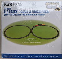 Bachmann HO E-Z Track Figure-Eight Track Pack, Steel Alloy - alternate product and package view 1