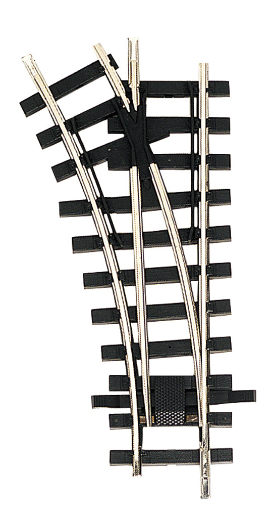 Bachmann Large Scale Manual Left Turnout - Steel Track #94351 - exact product image