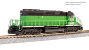 Broadway Limited Imports N EMD SD40-2, BNSF 1686, BN Black/Green/White w/ Patch, Paragon4 Sound/DC/DCC — product view 2