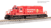 Broadway Limited Imports N EMD SD40-2, CP 6606, Golden Beaver Scheme, Paragon4 Sound/DC/DCC — product view 1