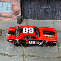 Loose Hot Wheels - Custom 1968 Camaro -Red and Black
