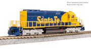 Broadway Limited Imports N EMD SD40-2, BNSF 6951, ATSF Blue/Yellow w/ Patch, No-Sound / DCC-Ready — product view 2