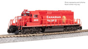 Broadway Limited Imports N EMD SD40-2, CP 6610, Golden Beaver Scheme, No-Sound / DCC-Ready — product view 1