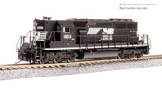 Broadway Limited Imports N EMD SD40-2, NS 1633, Black/White w/ High Hood, No-Sound / DCC-Ready — product view 1